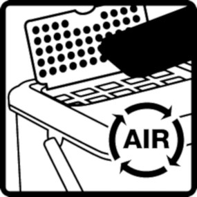 Резервен въглероден филтър за контейнер за компостируеми отпадъци 3 бр. - Rotho