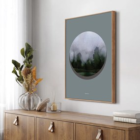 Живопис 50x70 cm Water Circle - Malerifabrikken