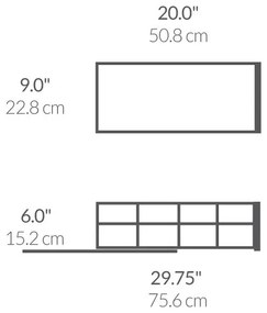 Стоманен допълнителен рафт – simplehuman