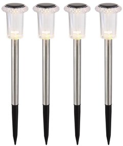 Globo 33988-4 - Комплект 4 LED соларни лампи LED/0,06W/1,2V IP44