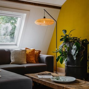 Ориенталска подова лампа бамбук - Ostrava