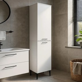 Singa TopMebel меламинов многофункционален шкаф в бял цвят 45x40x180см.