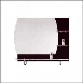 Обикновено огледало за баня ICM 1074, Inter Ceramic, 100х70см