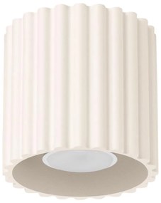 Sollux SL.1789 - Точково осветително тяло AURA 1xGU10/10W/230V 10 см кремаво