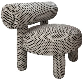 Детско кресло MAVI бежово/черно