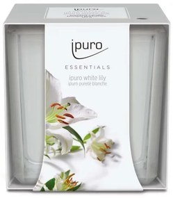 ESSENTIALS АРОМАТНА СВЕЩ WHITE LILY 125ГР. IPURO 43158010025