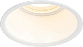 Смарт вграден прожектор бял IP44 вкл. Wifi GU10 50mm - Dept