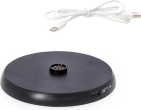 LED настолно затъмняващо се/с безжично зарядно външно осветително тяло с USB ø 11 cm Esprit – Bizzotto