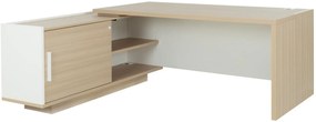 Ъглово бюро Marbrand-Left-Sonoma-Leuko-Дължина:200cm