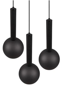 Черно висящо осветително тяло ø 52 cm Ciliana – CINQUE