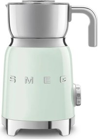 Уред за разпенване на мляко Smeg MFF11PGEU, 500 W, 600 мл, 8 програми, Подвижна кана, Автоматично изключване, Пастелно Зелен