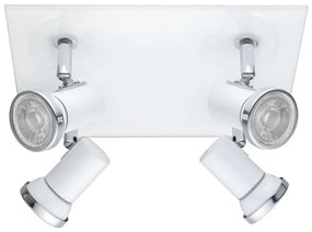 Eglo 95995 - LED За баня Точково осветително тяло TAMARA 1 4xGU10-LED/3,3W/230V IP44