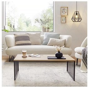 Eglo 424801 - Холна маса AUKSIDE 53,5x100 cm кафява/черна