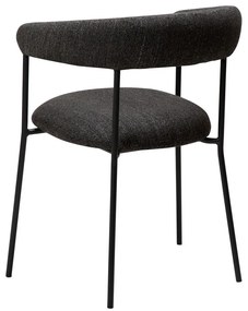 Антрацитен стол Plenti – DAN-FORM Denmark