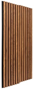 Акустичен декоративен стенен панел atmosphera Colva, MDF, 120x60 cm - Тъмно дърво