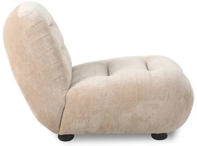 Бежово кадифено кресло Wyatt – Dutchbone