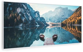 Klarstein Wonderwall Air Art Smart, инфрачервен отоплител, море хоризонтално, 120 х 60 см, 700 W