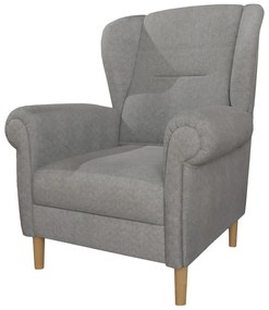 Светлосиво кресло крило Swan – Ropez