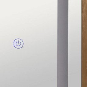 Стенно огледало със светлина 50x160 cm – Ixia