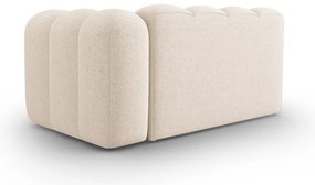 Кремав модулен диван (десен ъгъл) Lupine – Micadoni Home