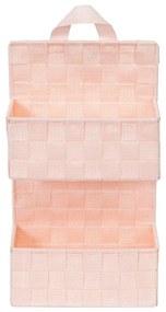 Светлорозова двуетажна висяща кошница Bristol - Compactor