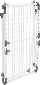 Сгъваем сушилник за дрехи Kinghoff KH 2041, 25 м, До 20 кг, Противоплъзгащи накрайници, Стомана, Бял/сив