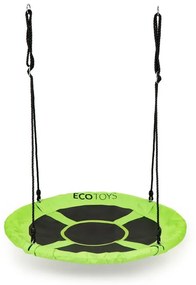 Градинска люлка "Щъркелово гнездо" 100 cm ECOTOYS зелена