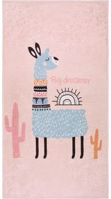 Розов детски килим подходящ за пране 160x230 cm Big Dreamer Camel – Vitaus