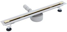 Линеен сифон Rea Neo Ultra Slim Mirror Gold Pro 80