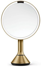 Козметично огледало със светлина/увеличително (5x) ø 20 cm Sensor – simplehuman