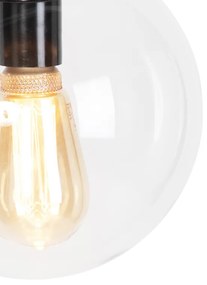 Модерен висящ аплик прозрачен 20 см - Pallon