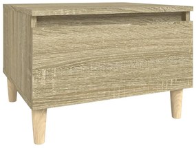 819506 vidaXL Странична маса, Дъб сонома, 50x46x35 см, инженерно дърво