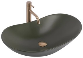 Умивалник за плот Rea Royal Olive Matt