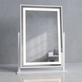 Огледало LED LUMI White 30x40cm