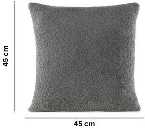 Декоративна възглавница от микроплюш 45x45 cm Cocoon – Tiseco Home Studio
