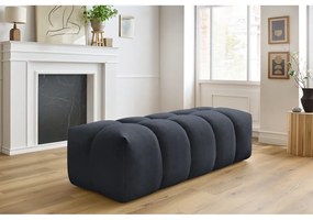 Тъмносиня табуретка за крака Mont-Blanc - Bobochic Paris