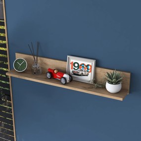 Стенен рафт AE104, цвят Орех