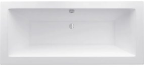 Mexen Cube вана правоъгълна 180 x 80 см, бяла - 55051808000