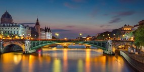Картина на платно – Ослепителна панорама на Париж