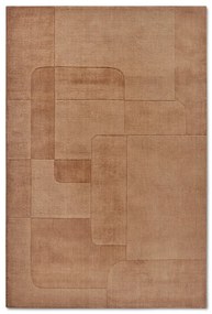 Кафяв ръчно изработен вълнен килим 160x230 cm Charlotte – Villeroy&amp;Boch