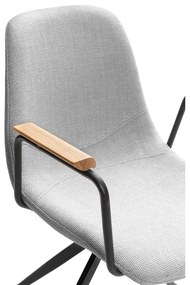 Светлосиви трапезни столове в комплект от 2 бр. Tali – Marckeric