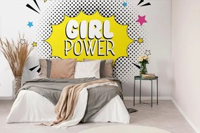 Тапет – С поп арт надпис - GIRL POWER