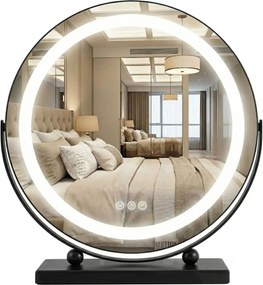 Огледало LED MAKE-UP Black 40 cm