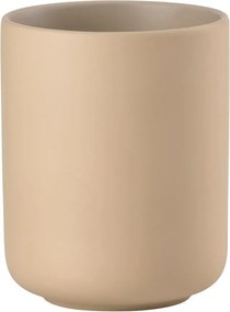 Бежова глинена чаша за четки за зъби Ume – Zone