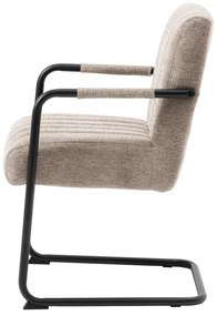 Бежов трапезен стол Trout – Unique Furniture