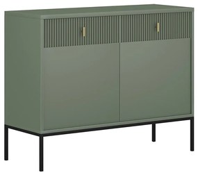 Комод SUE зелен/черен