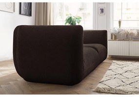 Тъмнокафяв велурен диван 260 cm Lecomte - Bobochic Paris