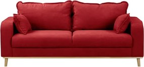 Червен диван 193 cm Beata - Ropez