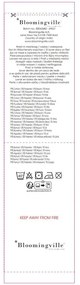 Синьо одеяло 130x160 cm Eviaya – Bloomingville