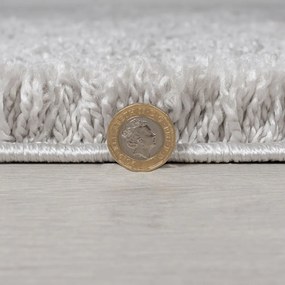 Светлосив килим 120x170 cm - Flair Rugs